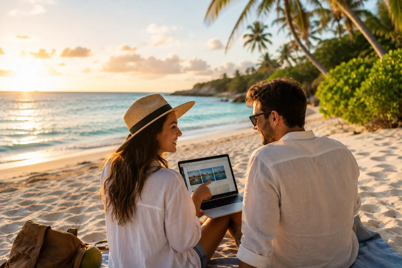 Planning a trip by the sea